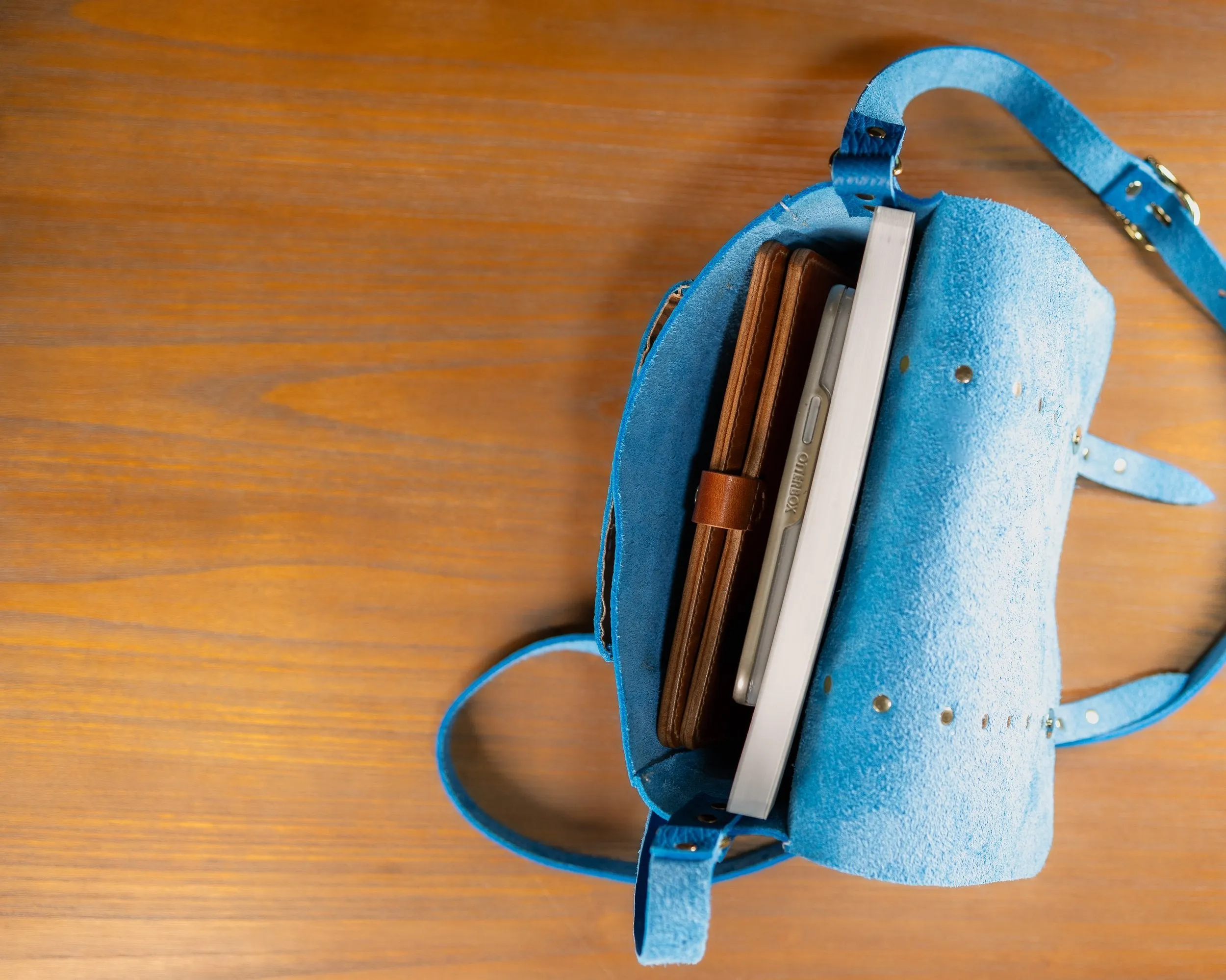 Omono Crossbody Leather Satchel