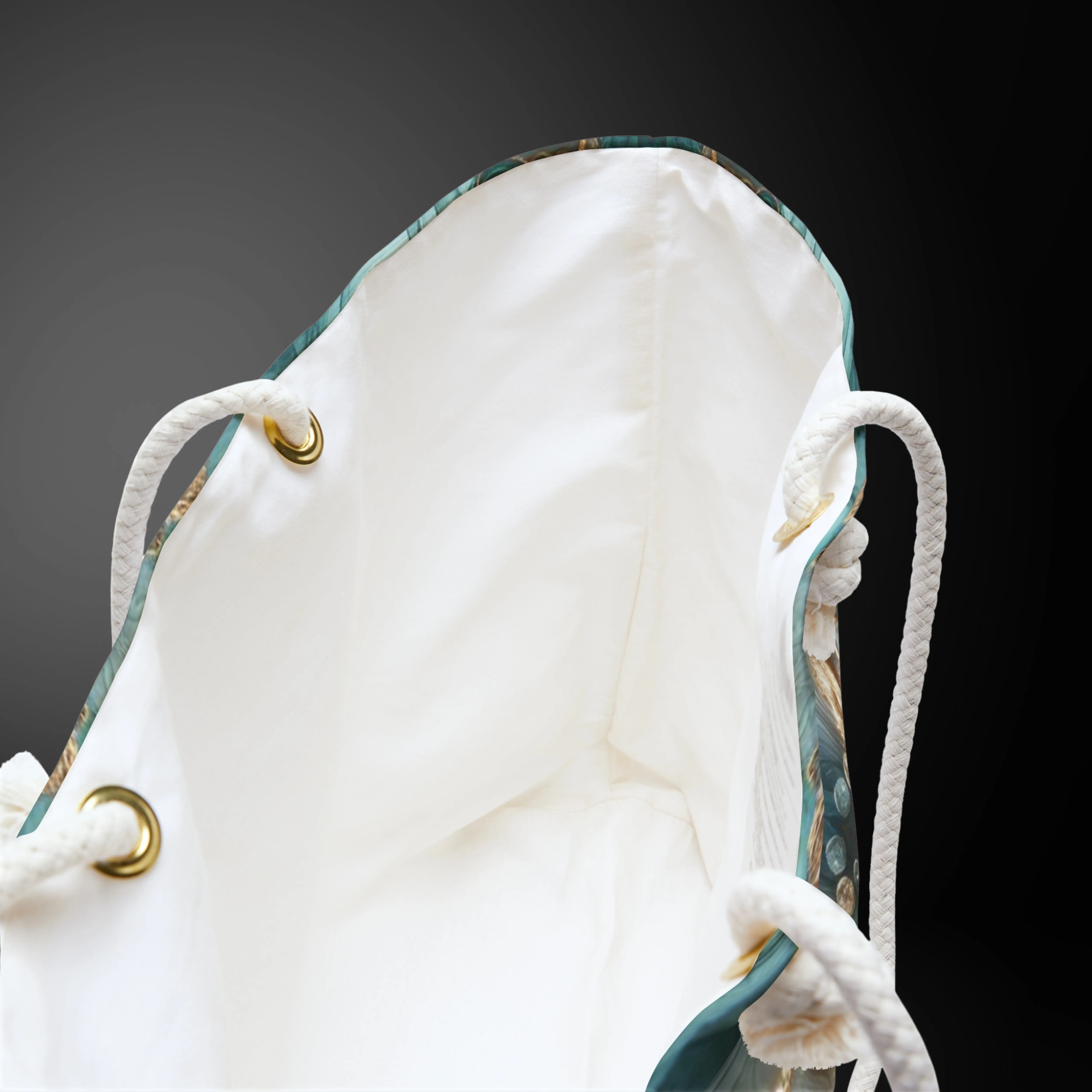 On-time delivery – Floral Gilded Tide Teal Everyday Tote Bag All-in-one solution & Aqua Tote Gold