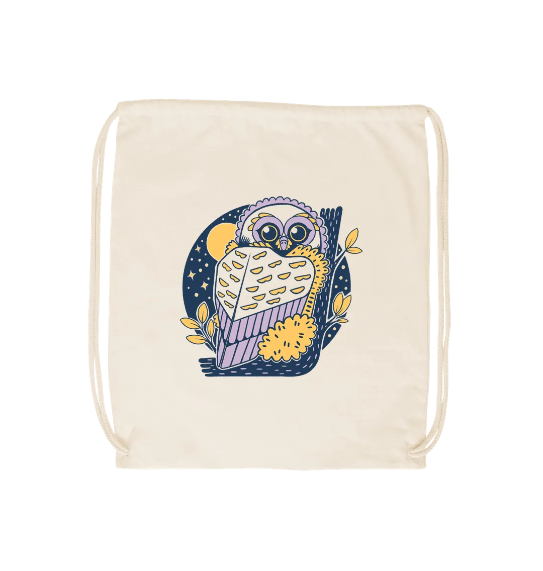 Owl Drawstring Bag