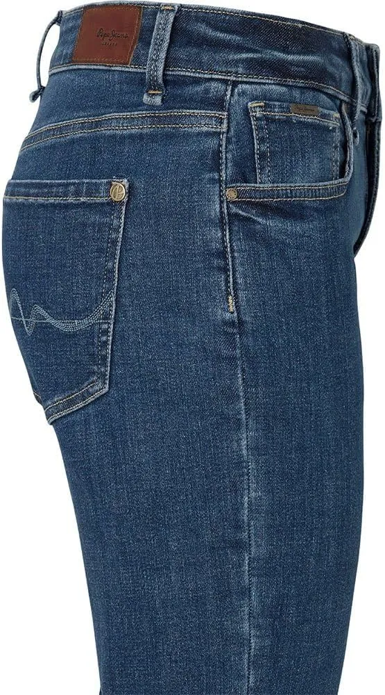 Pepe Jeans Womens Straight High Waist Pl204592Jeans