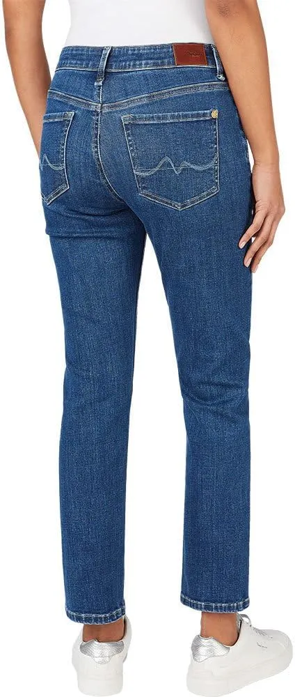 Pepe Jeans Womens Straight High Waist Pl204592Jeans