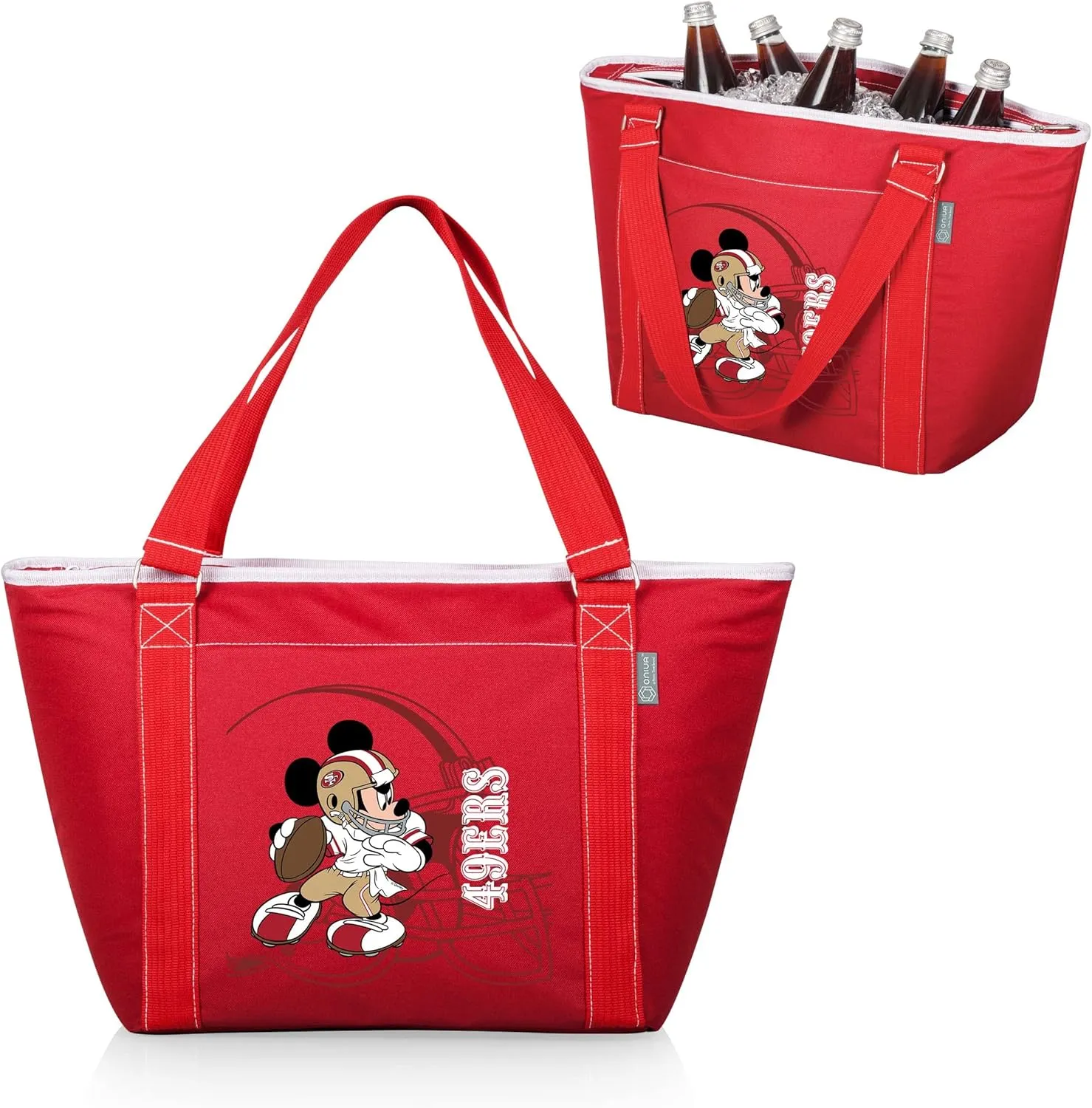 PICNIC TIME NFL Unisex-Adult NFL Mickey Topanga Cooler Tote Bag