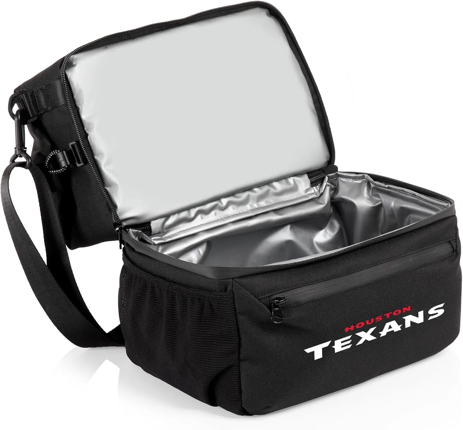 PICNIC TIME NFL unisex-adult NFL Tarana Lunch Bag Cooler with Utensil Set, Lunch Box made of Recycled Material