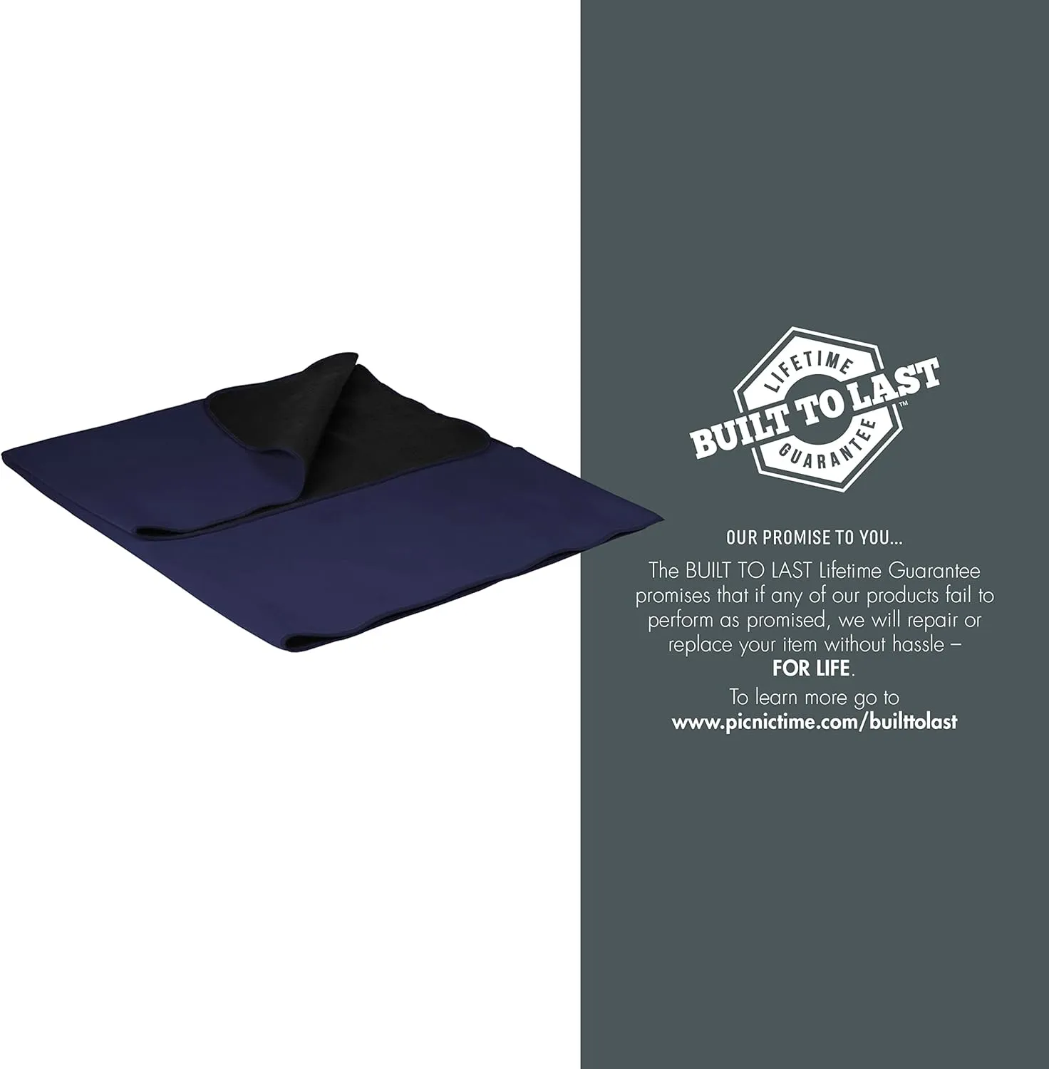 PICNIC TIME NHL Blanket Tote Outdoor Picnic Blanket, Beach Blanket, Camping Blanket