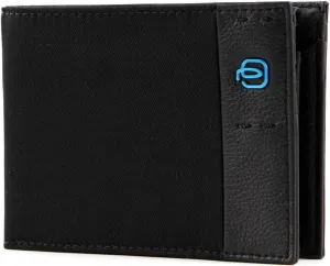 PIQUADRO Men's Contemporary, Chevron/Black, Taglia Unica