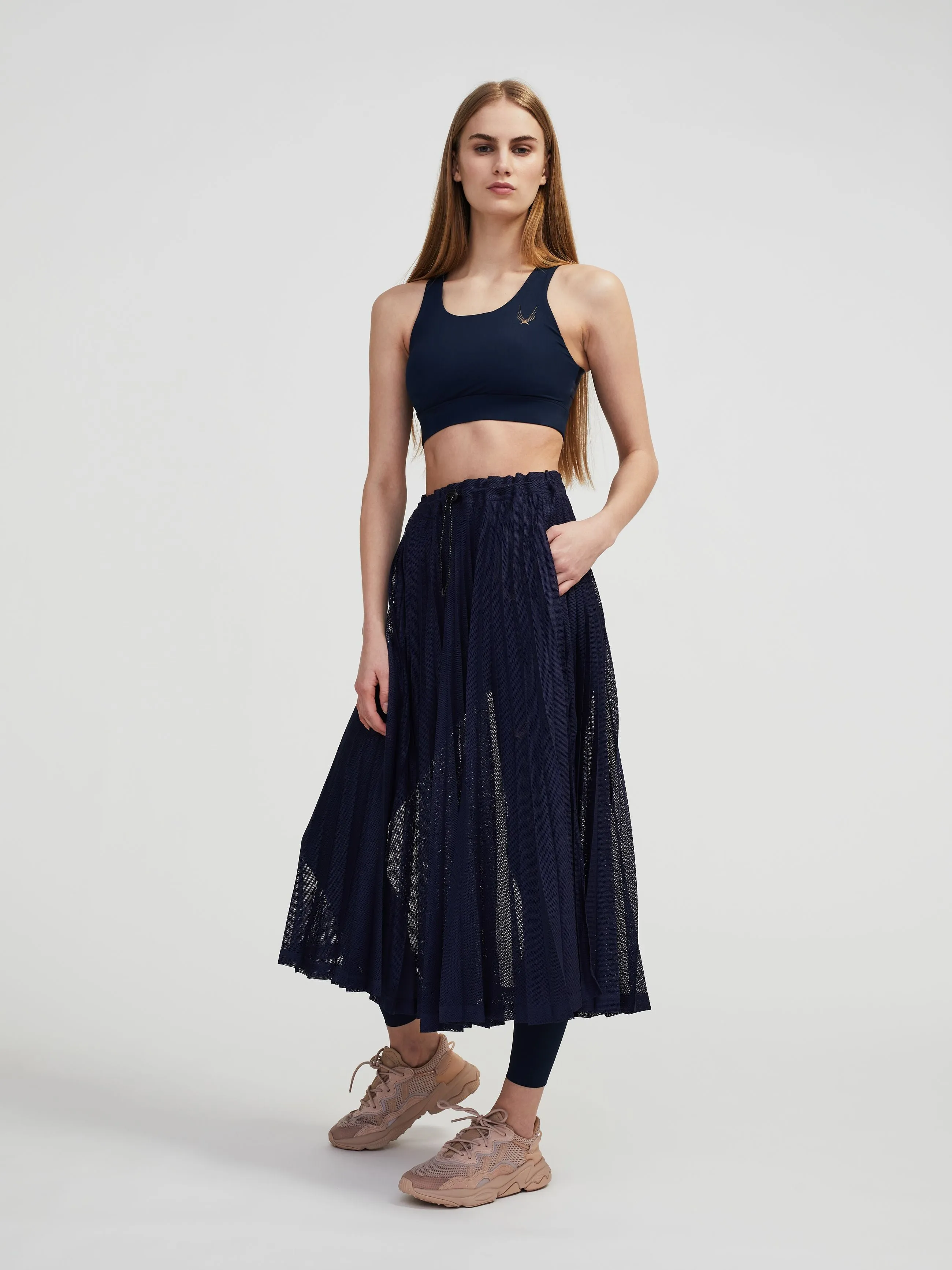 Pivot Pleated Skirt