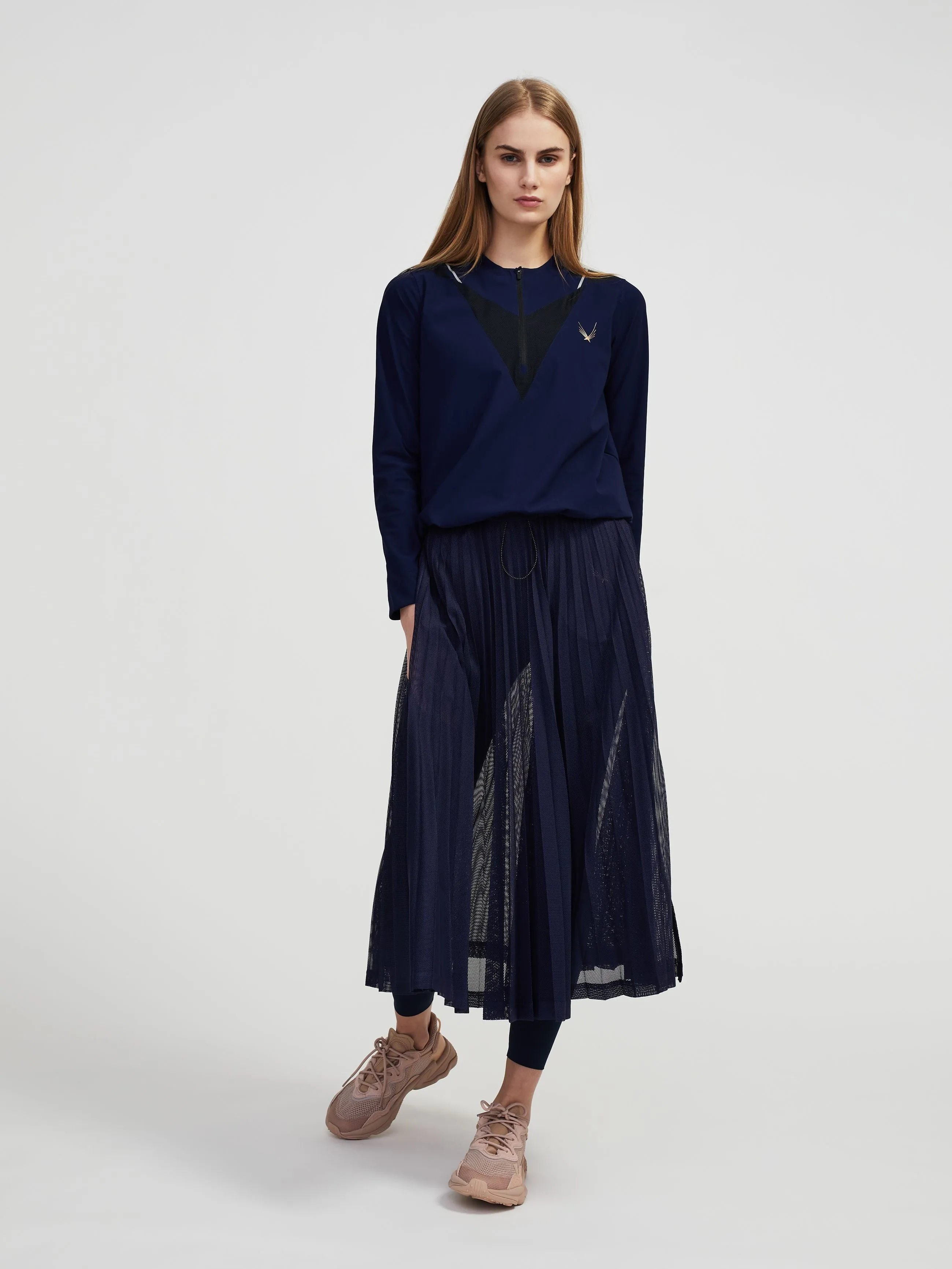 Pivot Pleated Skirt
