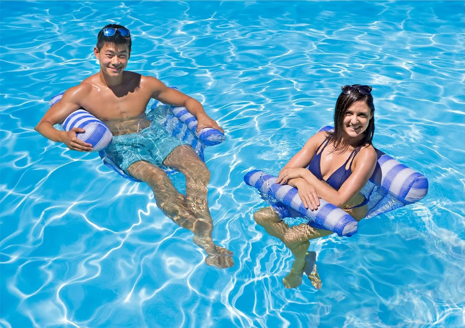 Poolmaster Water Hammock - Blue (2 Pack)