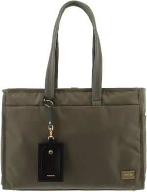 Porter Girl Tote Bag, L, Sheer, 30: Olive