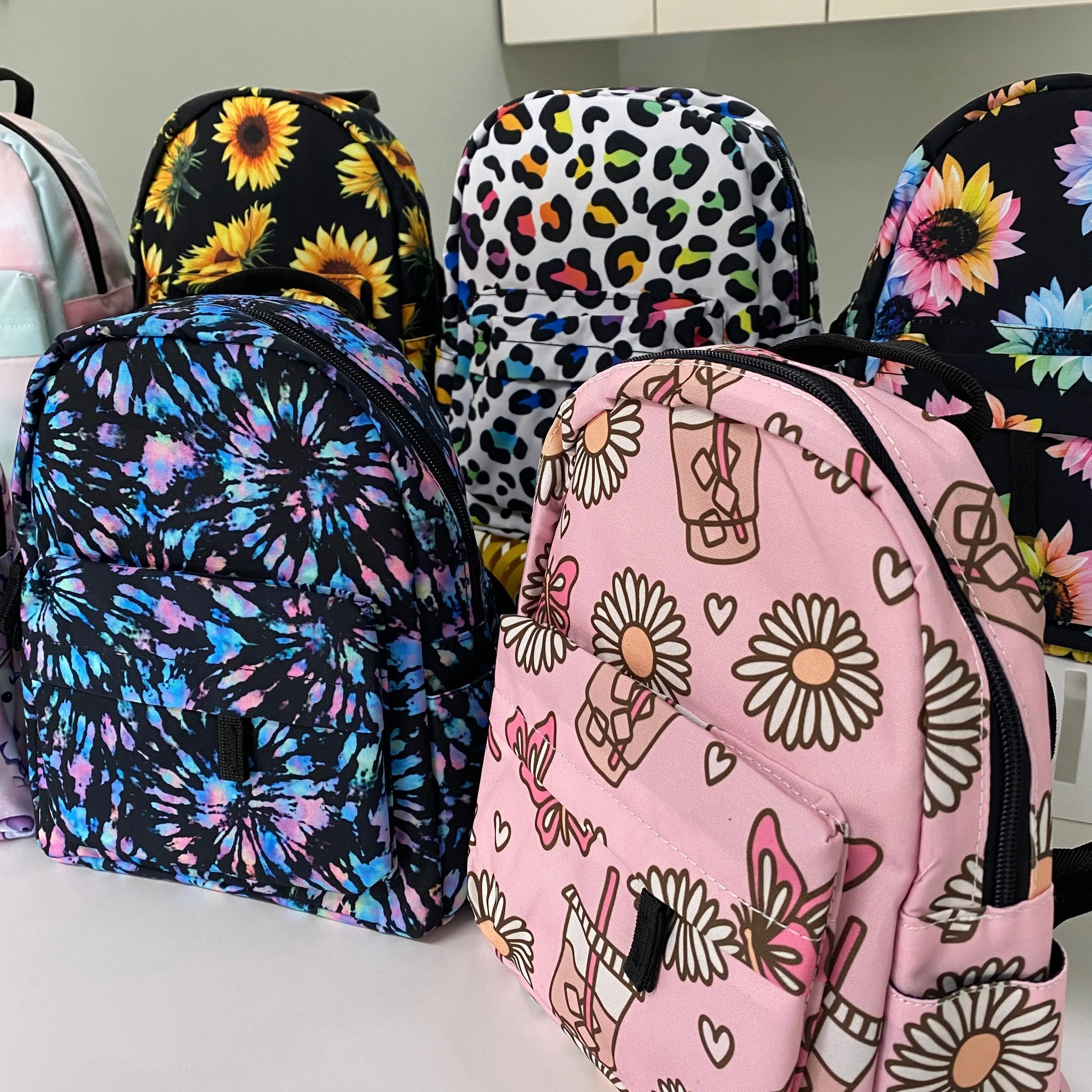 Pouch & Mini Backpack Set - Aztec Floral
