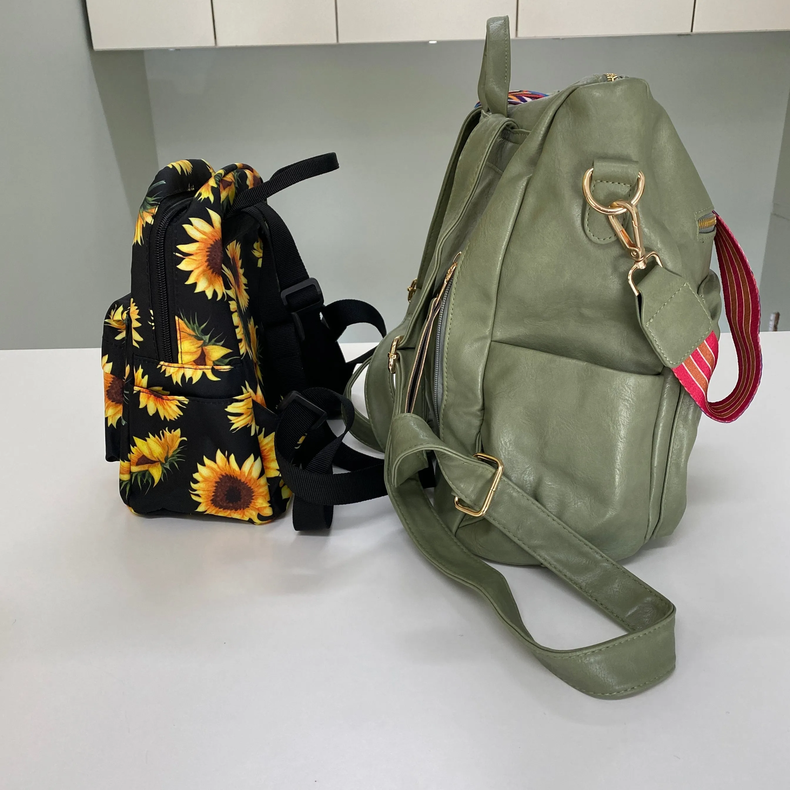 Pouch & Mini Backpack Set - Aztec Floral