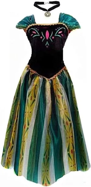 Princess Adult Women Coronation Dress Costume Cosplay …