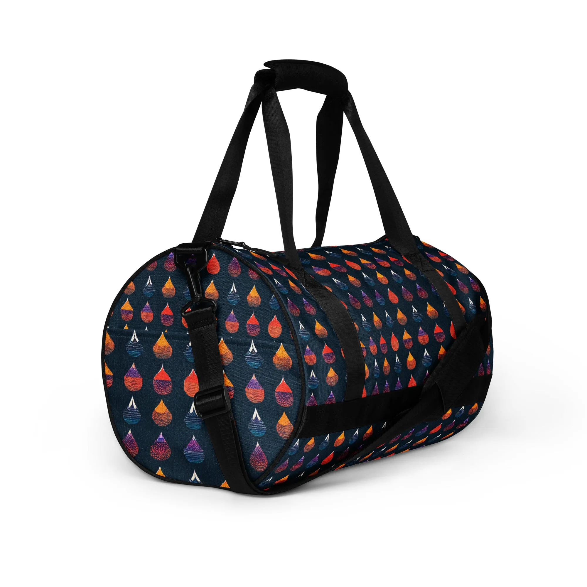 Prismatic Precipitation gym bag