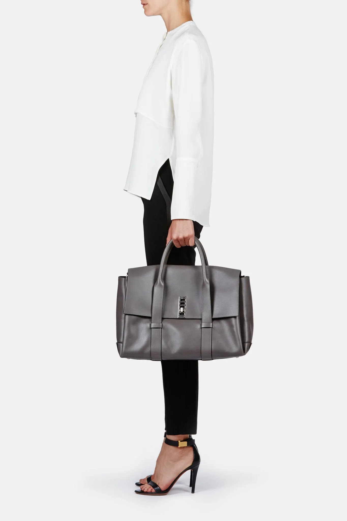 PS Elliot Large Satchel - Charcoal