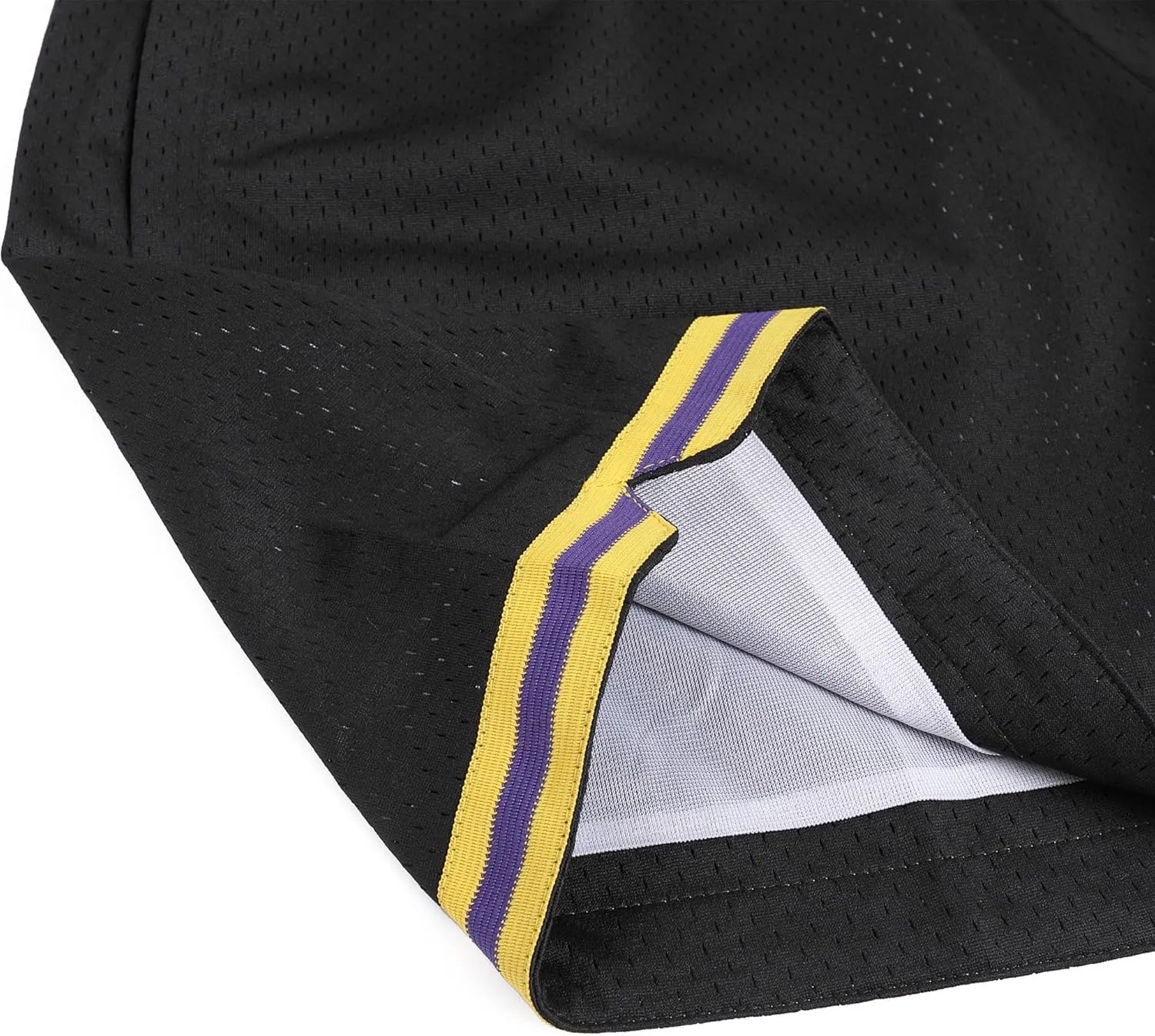 Pullonsy Basketball Athletic Mesh Shorts with Zip Pockets for Men, Running Workout Gym Sports 7 Inche Inseam