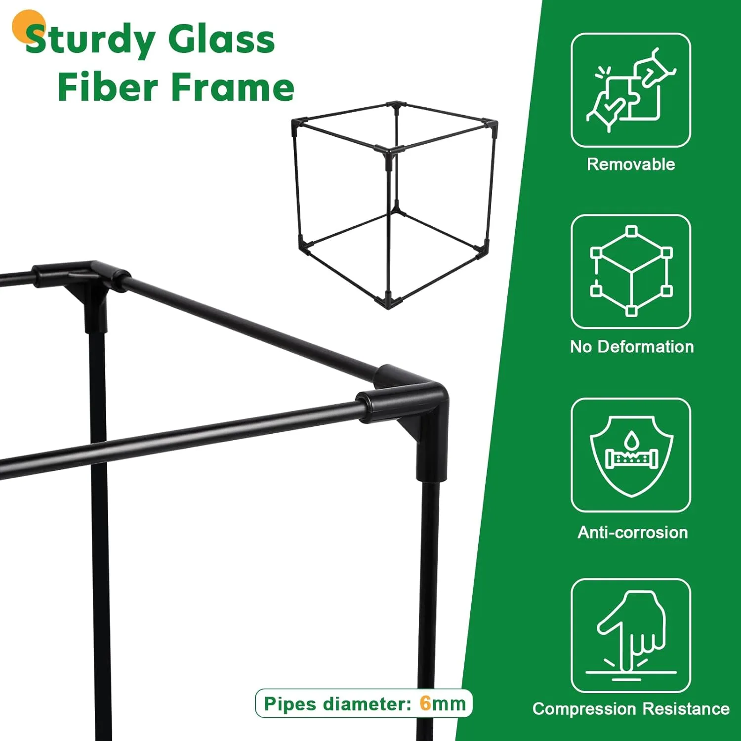 Pump Barrier Bag, Pond Filter Bag, Anti-Clogging Cube Filter Box, Black Media Bag Pump Mesh Bag for Outdoor Water Fish Ponds(10 inch)