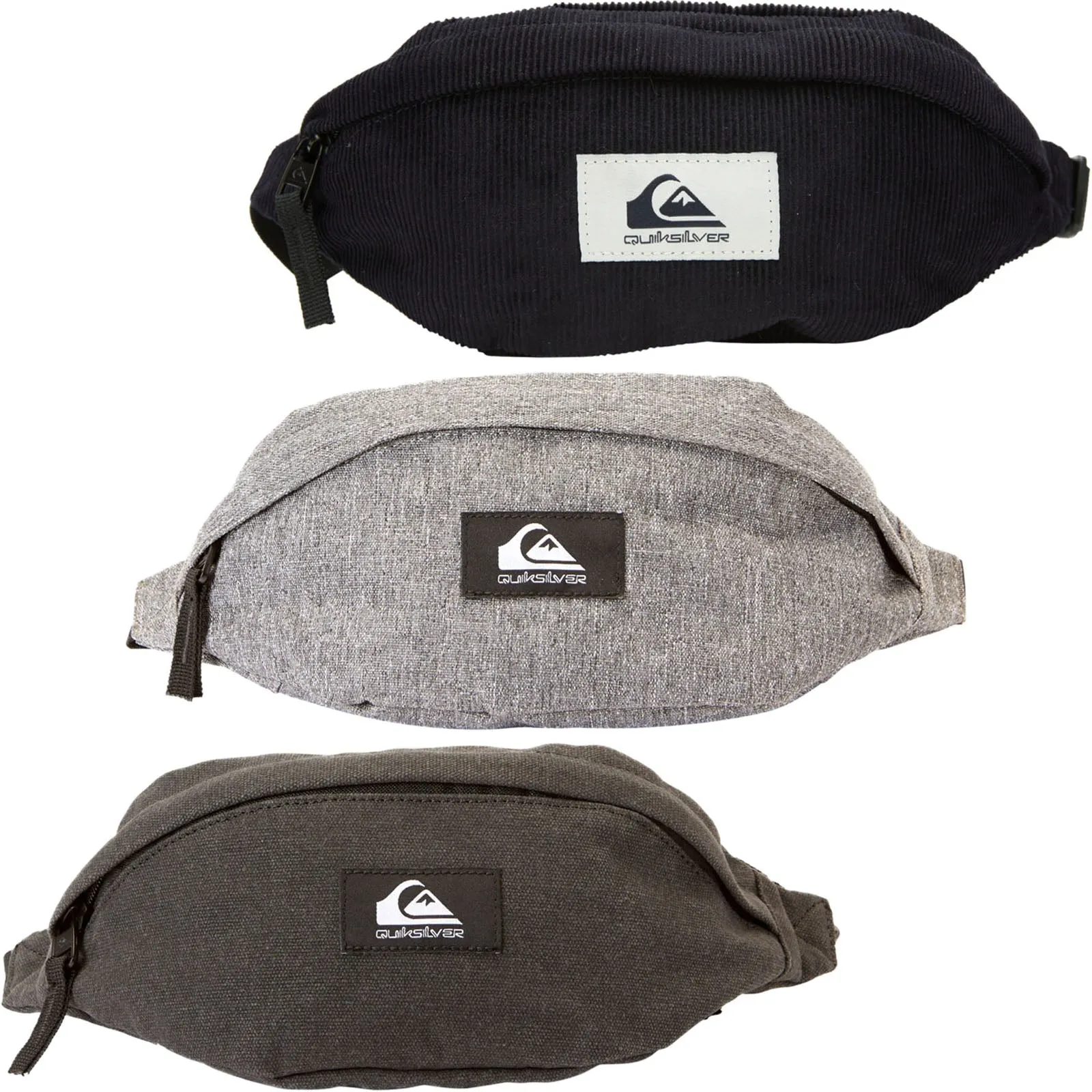Quiksilver Mens Pubjug 1.5L Cross Body Waist Pack Bum Bag