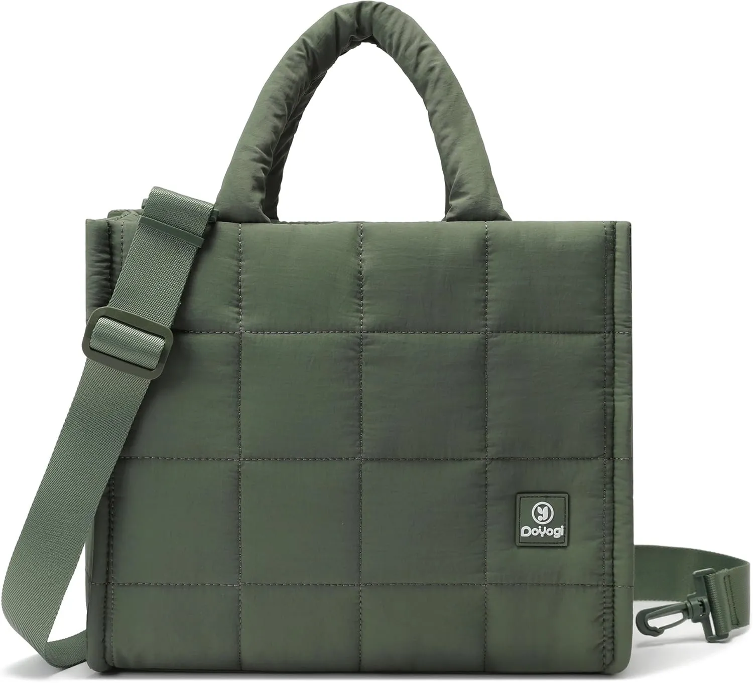 Quilted Crossbody Bags for Women - Small Tote Shoulder Puffer Weekender Overnight Handbag Organizer