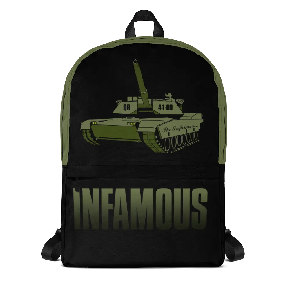 "Infamous "Combat" Backpacks