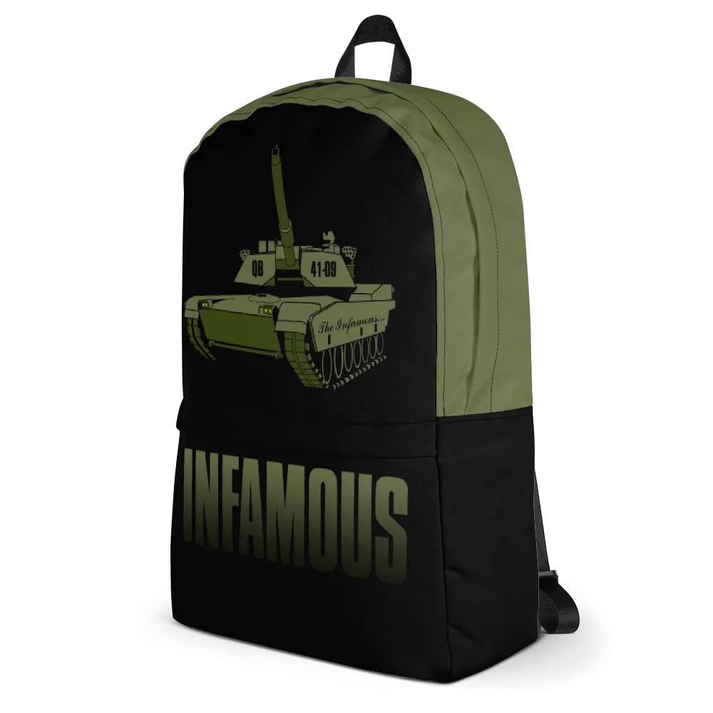 "Infamous "Combat" Backpacks