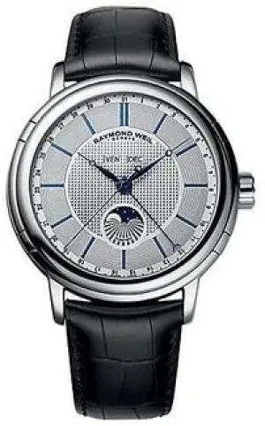 Raymond Weil Men's 2869-STC-65001 Maestro Analog Display Swiss Automatic Black Watch