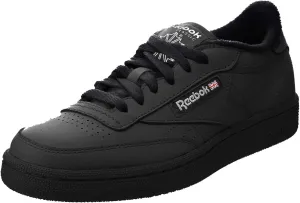 Reebok Kids' Club Fashion Sneaker,Black/Charcoal,5 M US Big Kid