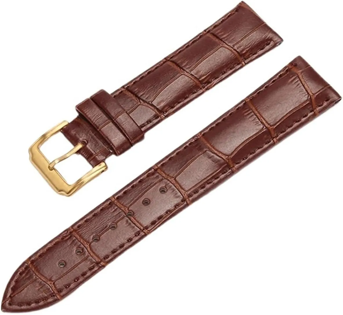 Replacement Leather Watch Strap Genuine Leather Watch Strap Unisex 12mm 14mm 16mm 18mm 19mm 20mm 21mm 22mm