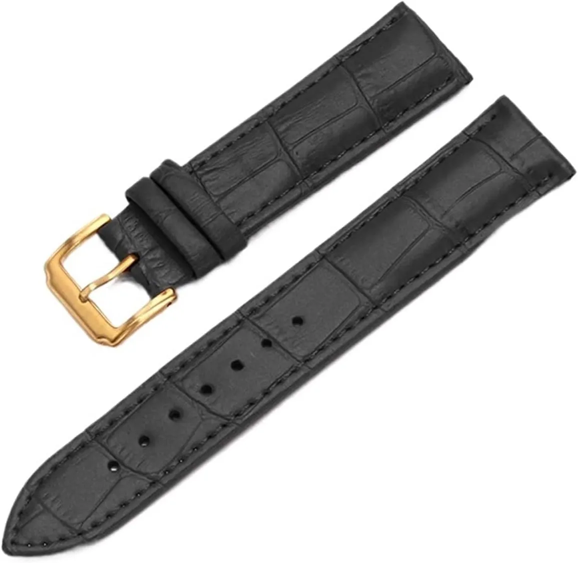 Replacement Leather Watch Strap Genuine Leather Watch Strap Unisex 12mm 14mm 16mm 18mm 19mm 20mm 21mm 22mm