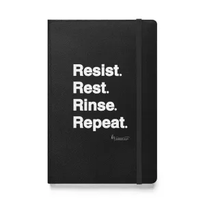 Resist and Rest Hardcover bound notebook