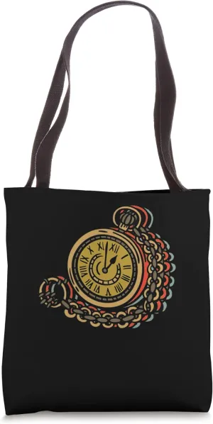 Retro Pocket Watch | Vintage Watch | Chronometer Tote Bag