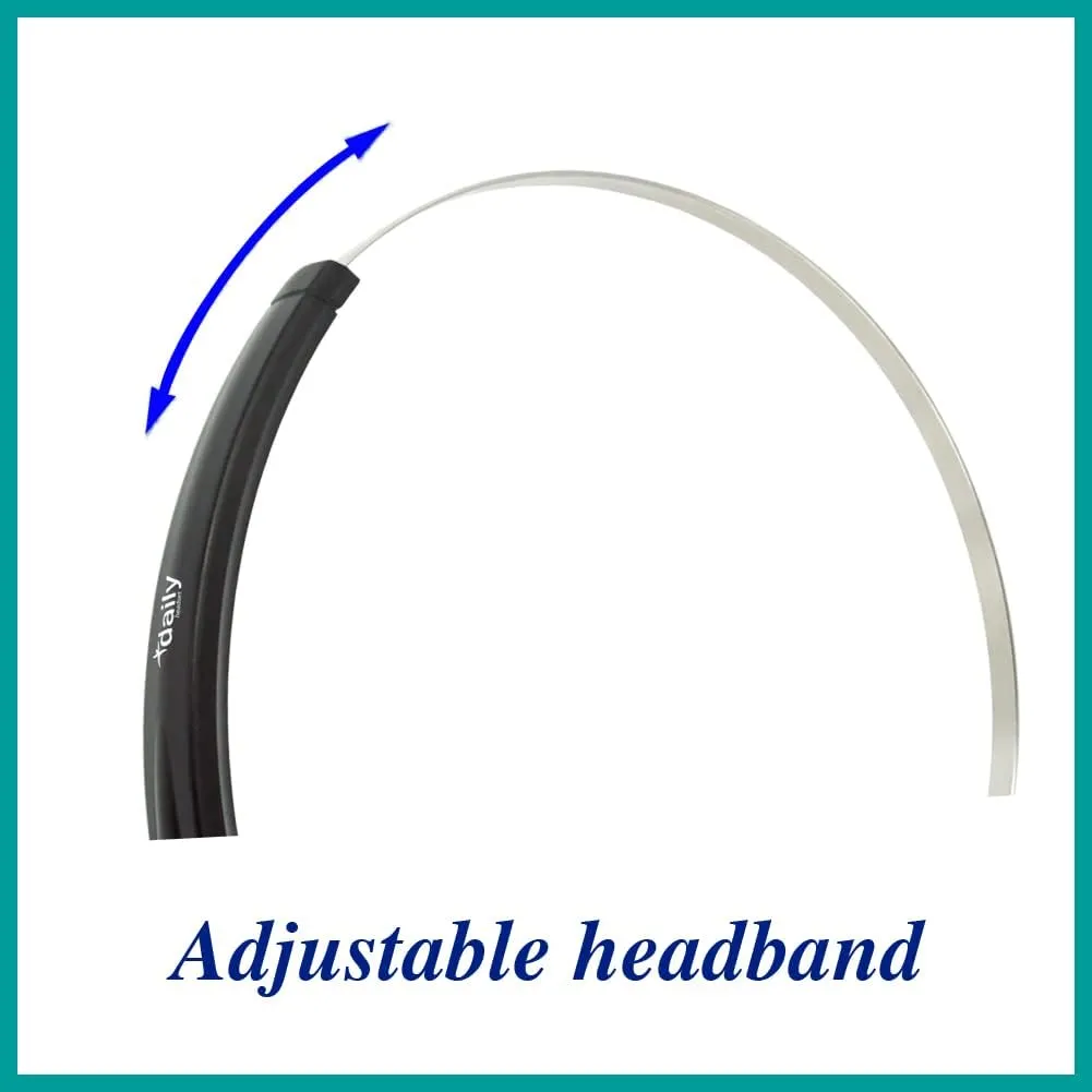 RJ9 Corded Office Headset HD Voice for MITEL Nortel Meridian NEC Polycom Packet 8 ShoreTel Xblue IP Phones, Plus 3.5mm Adapter (Monaural)