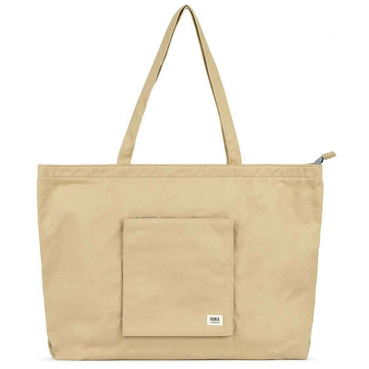 Roka Portobello N Large Tote Bag - Khaki Green