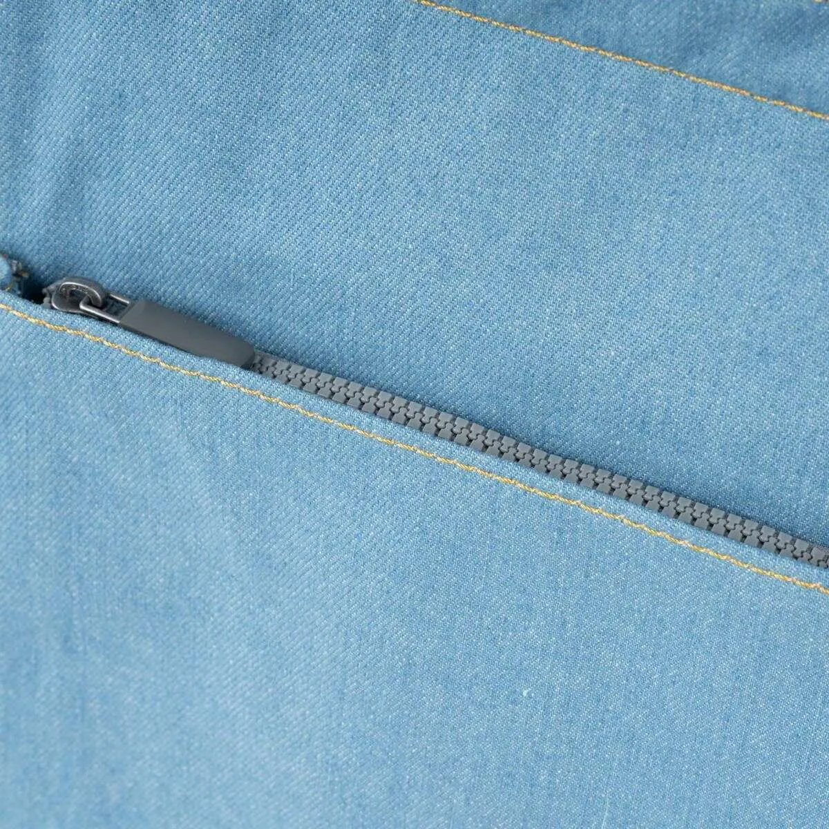 Roka Portobello N Large Tote Bag - Light Wash Denim Blue
