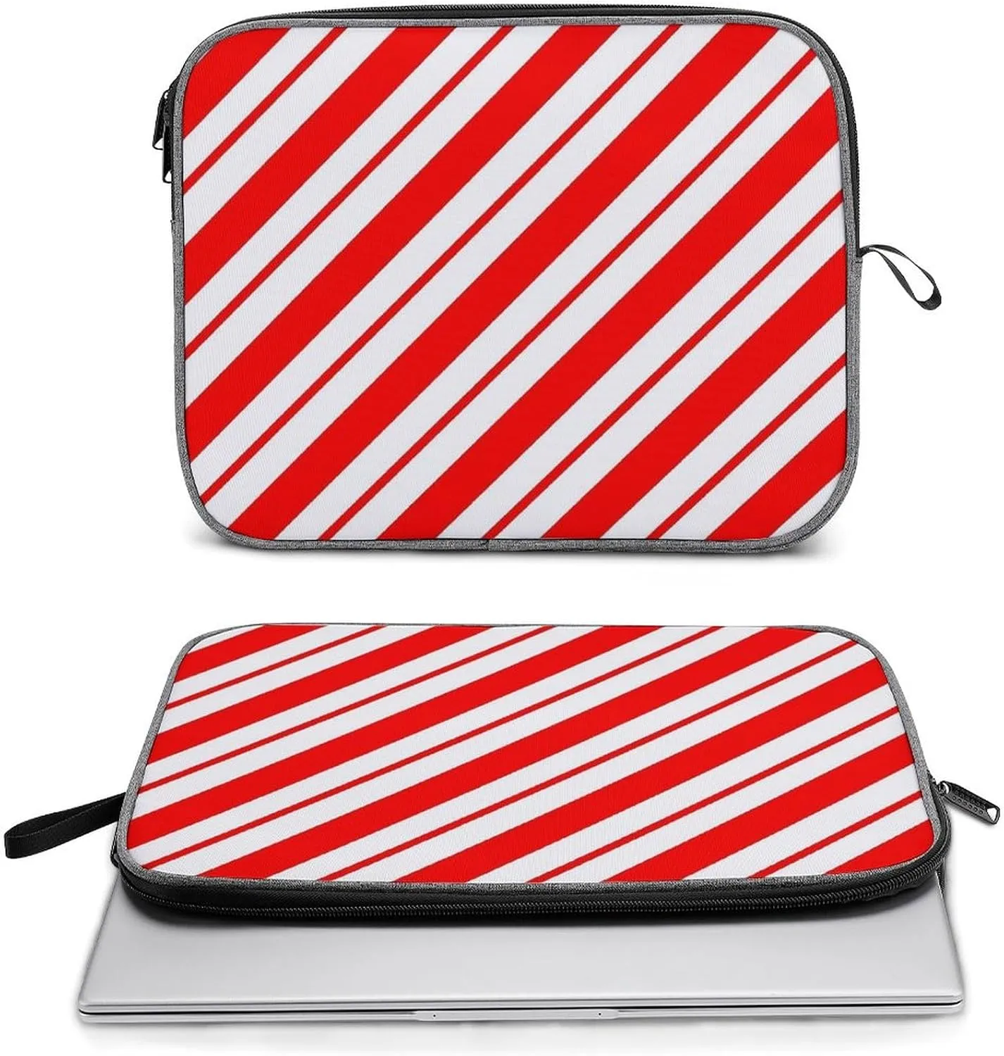 Ross Red Tartan Clans Large Capacity Portable Laptop Case Unisex