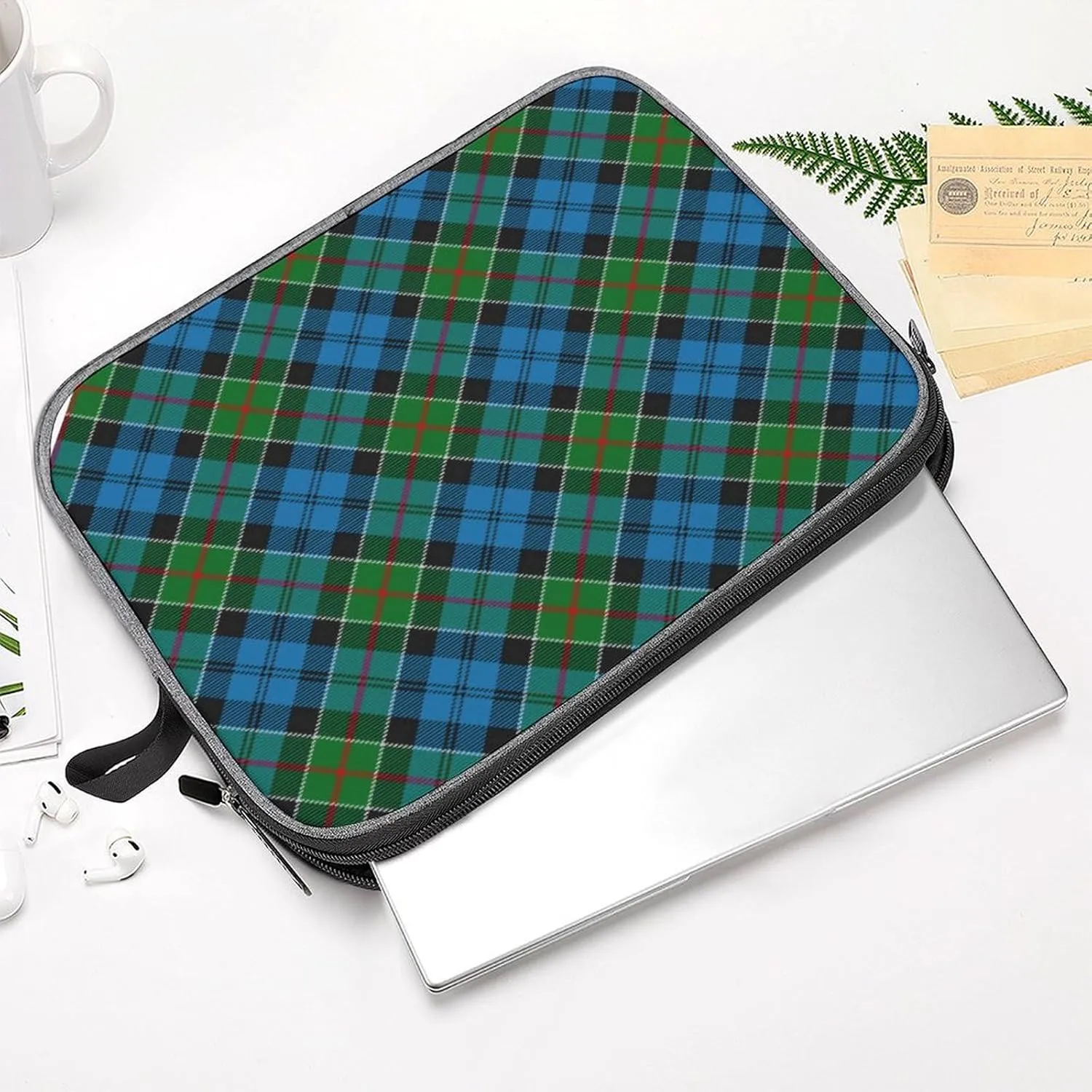 Royal Stewart Tartan Large Capacity Portable Laptop Case Unisex