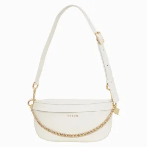 saben cleo crossbody bag white