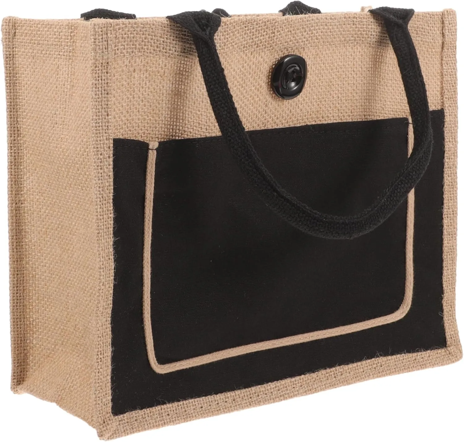SAFIGLE Foldable Reusable Shopping Bag Style Multipurpose Tote Button Closure Waterproof Grocery Bag Carrier for Women