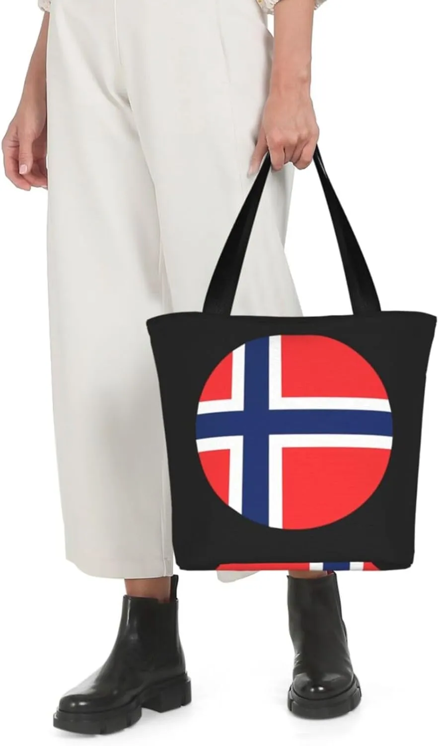 Salvadoran El Salvador Map Flag Women's Tote Bag Shoulder Bag Shopping Handbag Large Capacity Handbag With Zipper