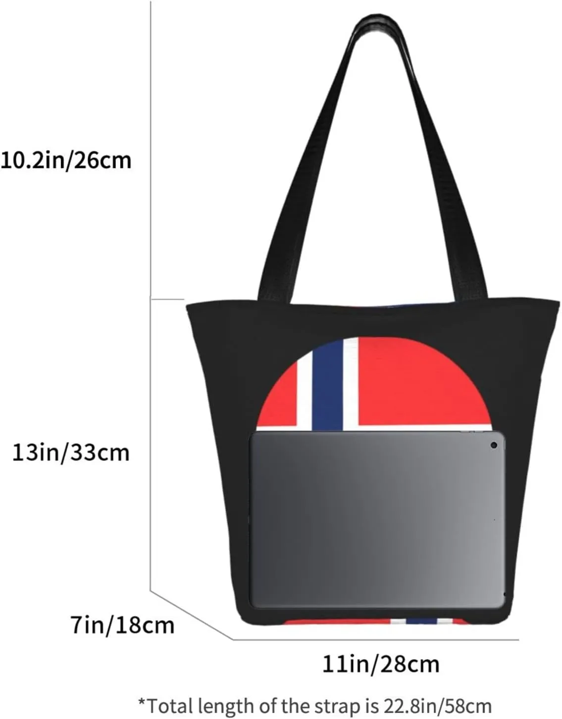 Salvadoran El Salvador Map Flag Women's Tote Bag Shoulder Bag Shopping Handbag Large Capacity Handbag With Zipper