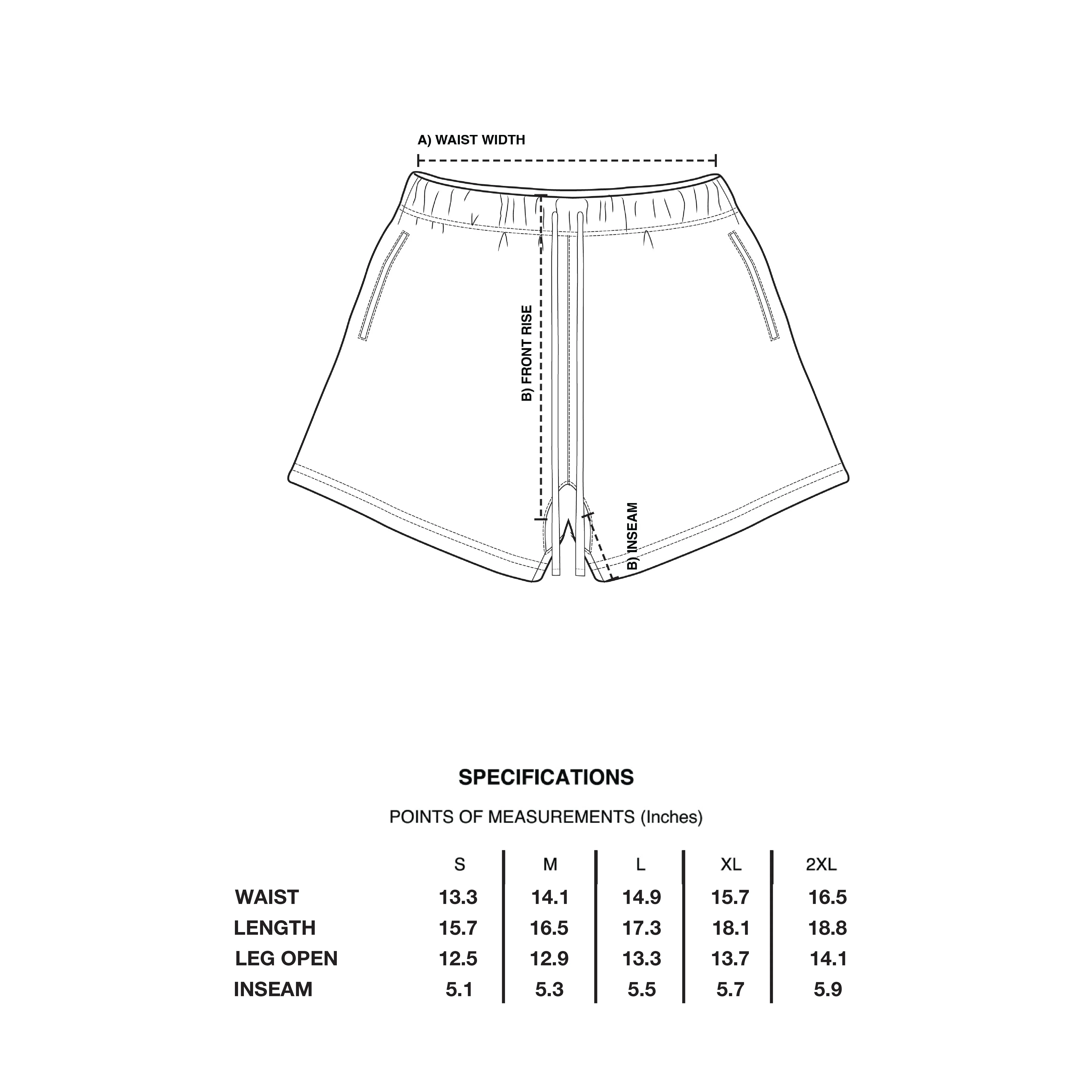 SAMSON MESH SHORTS IN BLACK