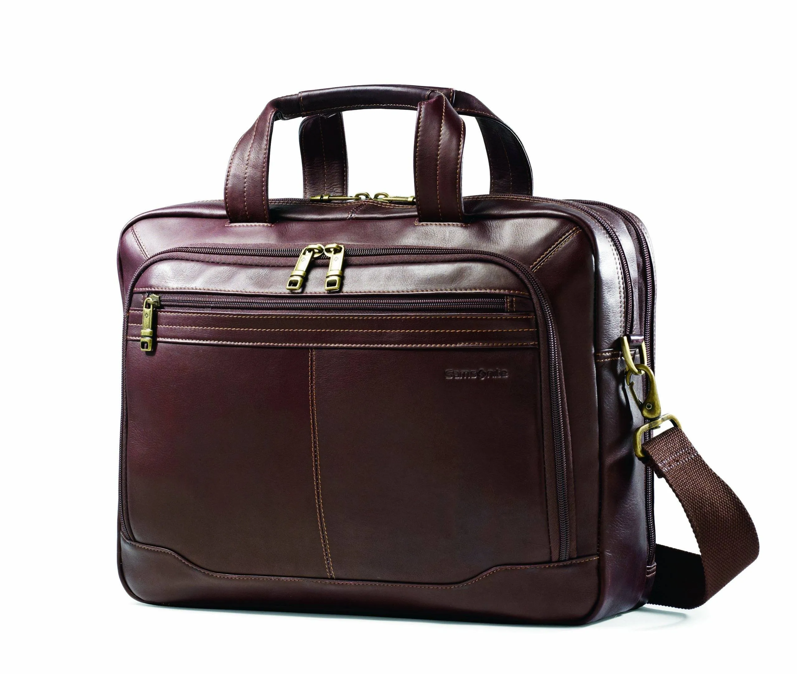 Samsonite Colombian Leather Toploader