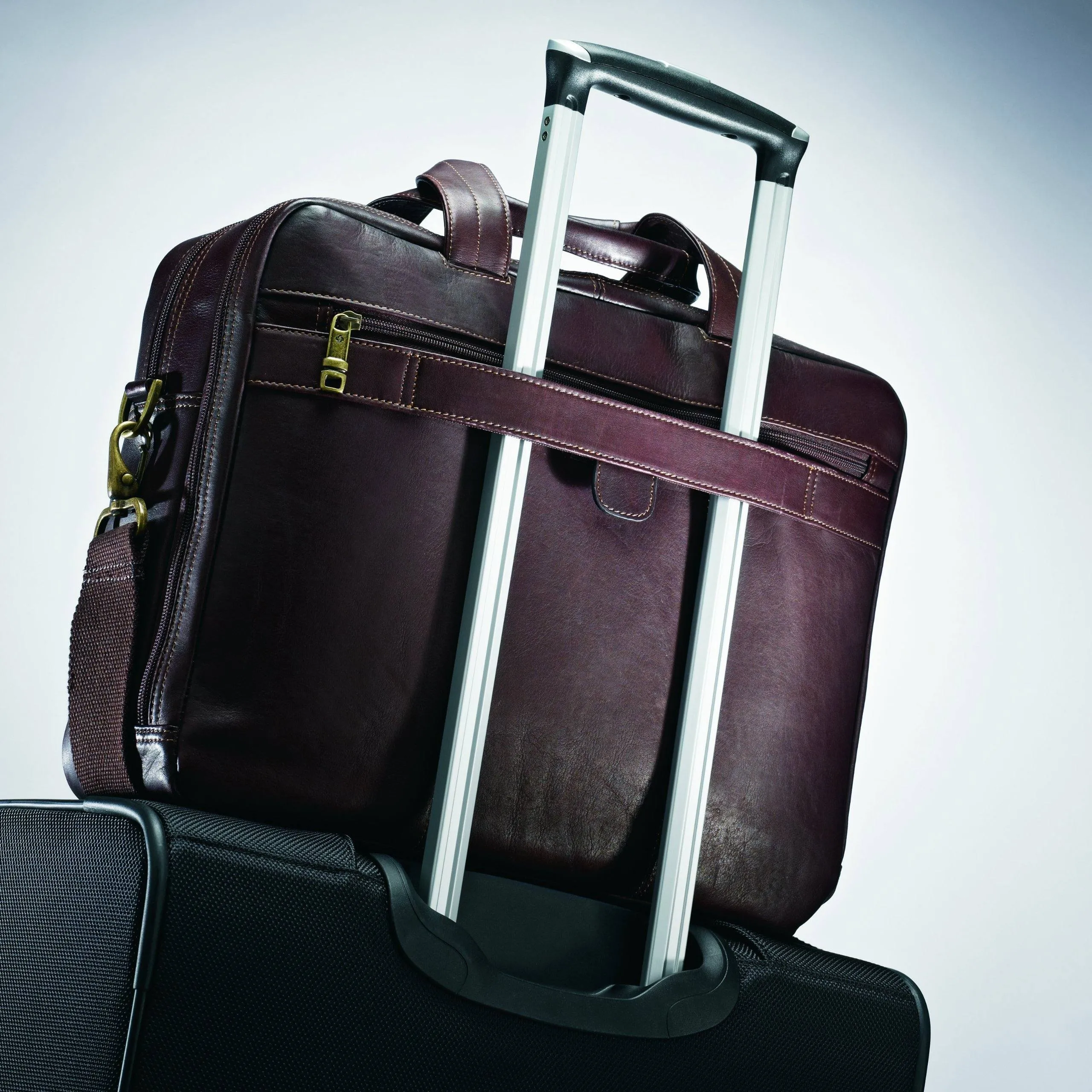 Samsonite Colombian Leather Toploader