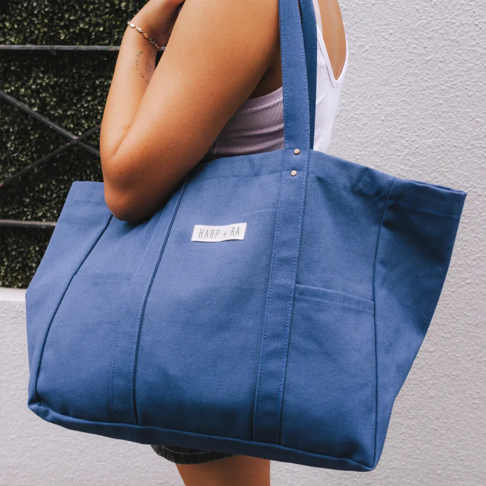 Sapphire Blue Large Tote