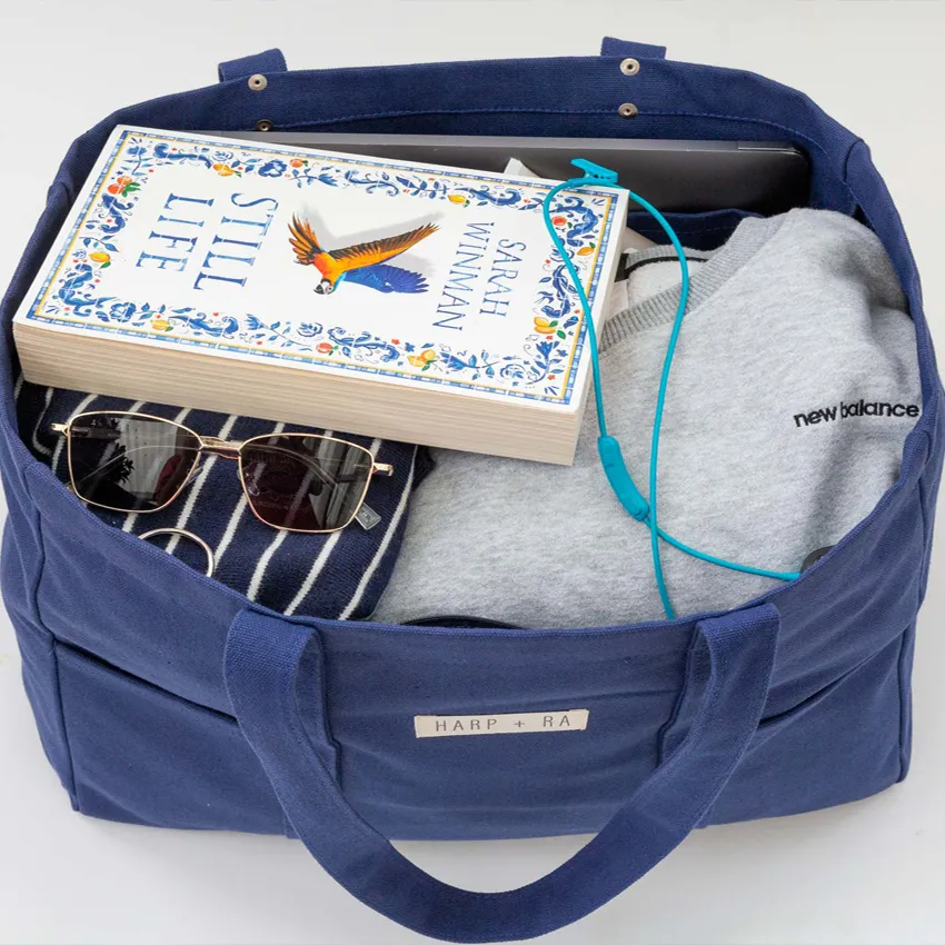 Sapphire Blue Large Tote