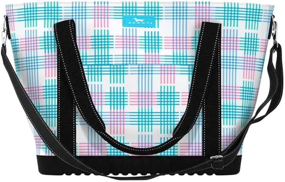 SCOUT Cools Gold Soft Cooler - Large, Lightweight, Water-Resistant Travel Bag For Women (Croquet Monsieur)