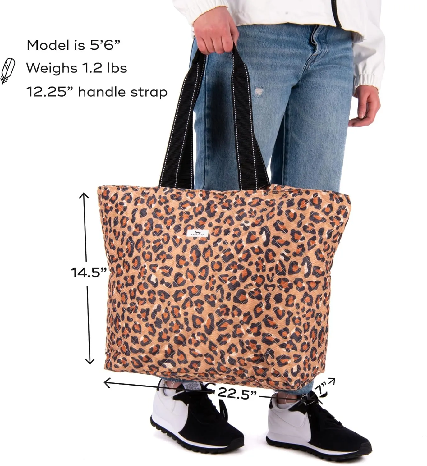SCOUT Plus 1 Foldable Travel Bag, 2 Bags in 1, Tote Folds into Zipper Pouch