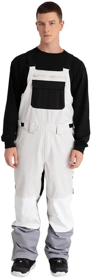 SEARIPE Women and Mens Snow Bibs Adjustable Overalls Pants Wear-resistant Bib Hiking Climbing Insulated Ski Pants