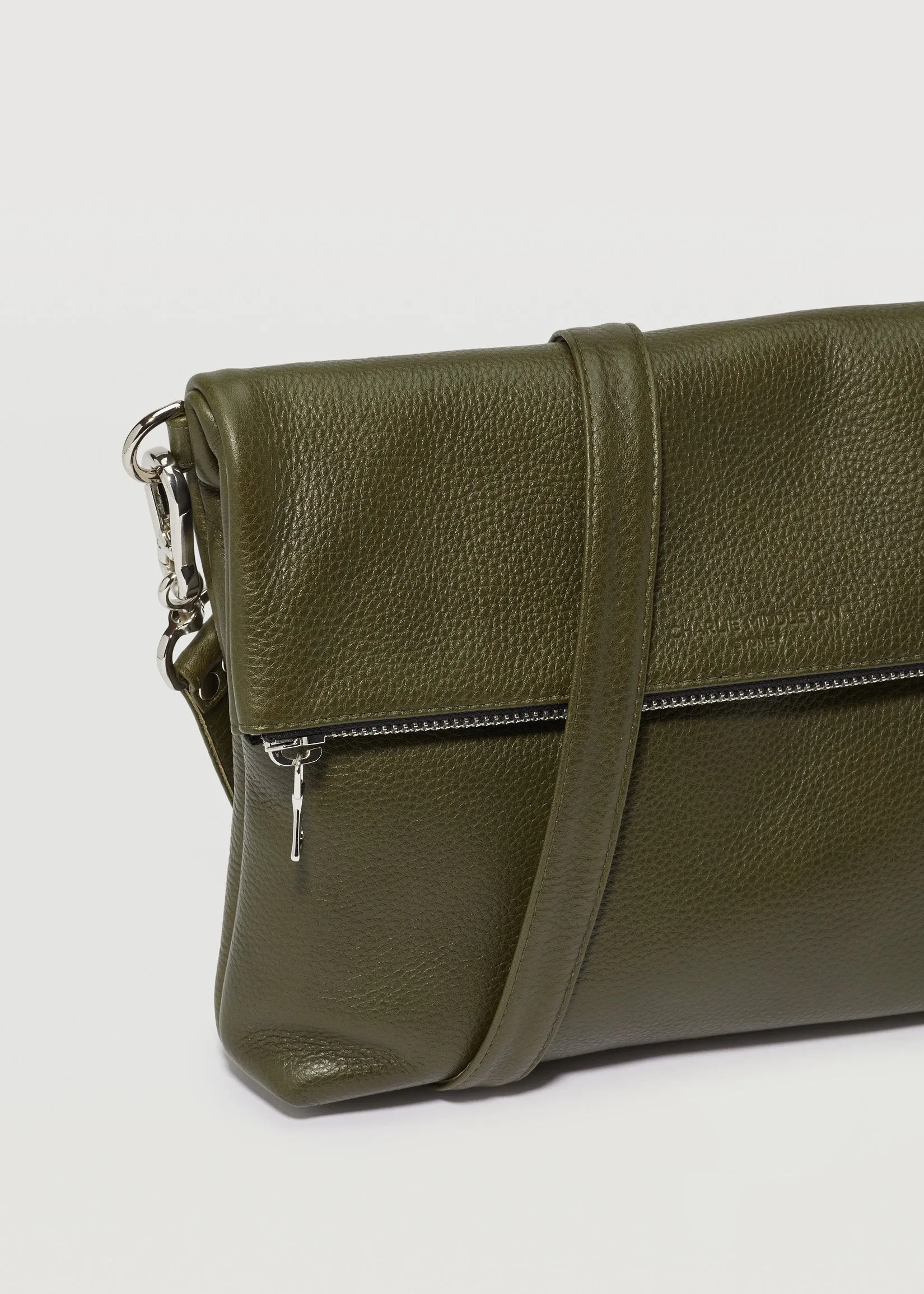 Seaweed Fold Over Satchel