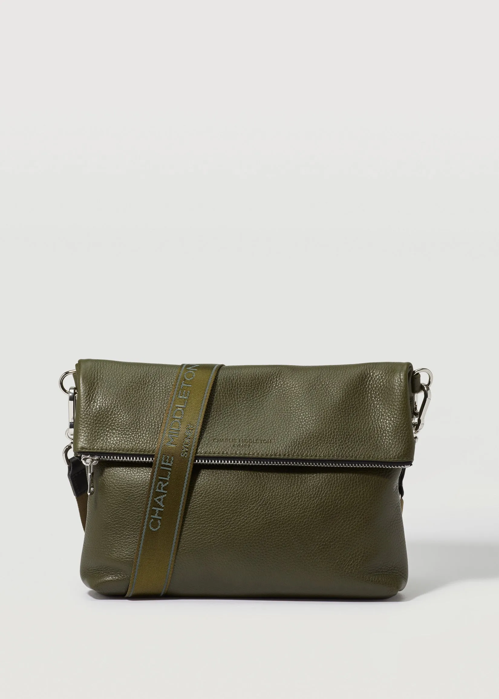 Seaweed Fold Over Satchel