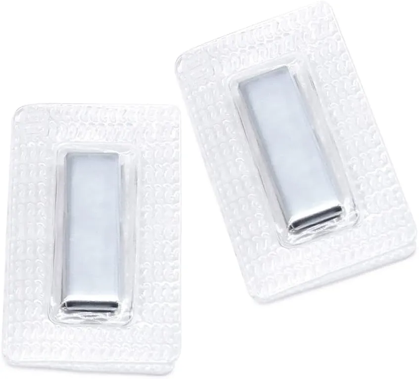 SEMINI Hidden Sew Magnetic Snap Invisible Hidden Sew in PVC Hidden Purse Closure for Fastener Handbag Cloth Clasp DIY Craft Sewing Tools